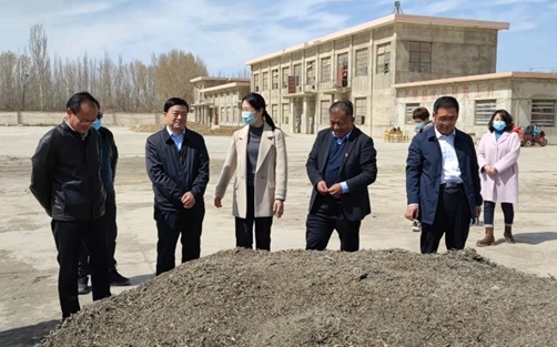 黨委書記、董事長劉興斌到金塔縣調(diào)研